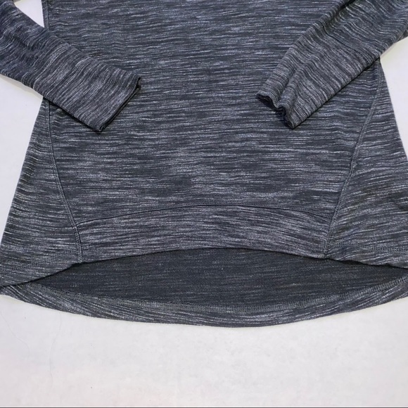 Champion Elite heathered grey high low long sleeve - Picture 3 of 8